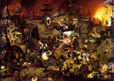 Bosch, Hieronymus.Tentação de Santo Amtônio, 1495-1515.