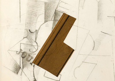 Braque, Georges. Papiers Collés, 1912.