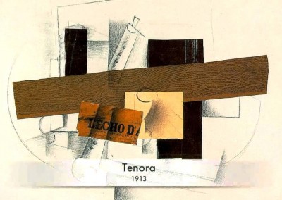 Braque, Georges. Tenora, 1913.