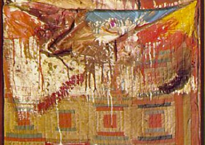 Rauschenberg, Robert. Cama, 1955