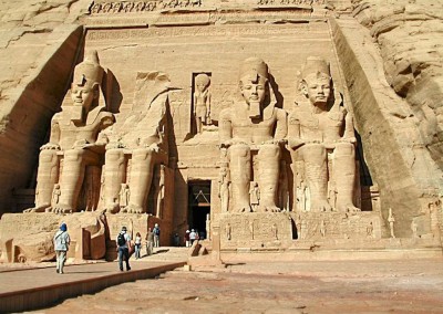 templo Abu Simbel. XIX dinastia, 1554-1080 A.C.
