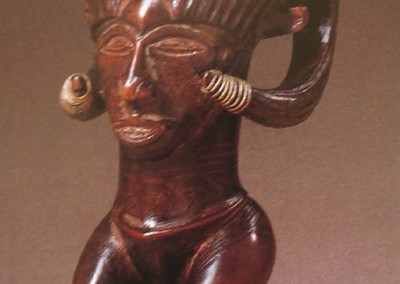 copo antropomórfico kuba (Congo).