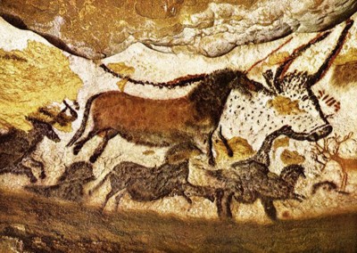 pintura na caverna de Lascaux, 18.000 A.C.