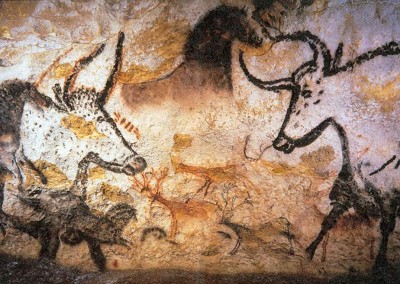 pintura na caverna de Lascaux, 18.000 A.C.
