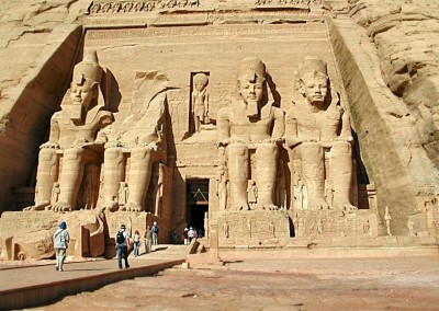 templo de Abu Simbel, XIX dinastia, 1554-1080 A.C.