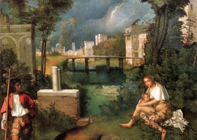 Giorgione. A tempestade, 1518.