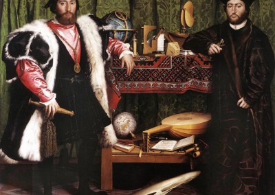 Holbein, Hans. Os embaixadores, 1533.