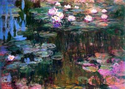 Monet, Claude. Vitórias régias, 1906.