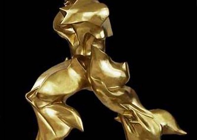 Boccioni, Umberto. Formas únicas na continuidade do espaço, 1913.