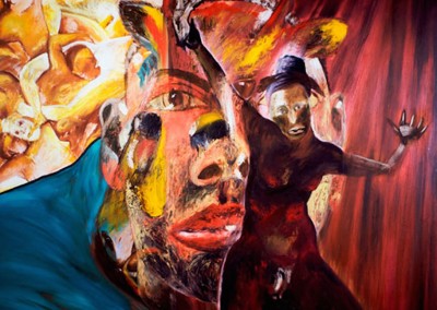 Clemente, Francesco. Segredo, 1983.