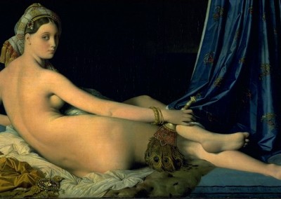 Ingres, Jean Auguste. A grande odalisca, 1814.
