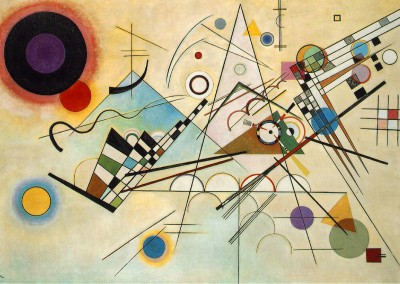 Kandinsky. Vassili. Composição 8, 1923.