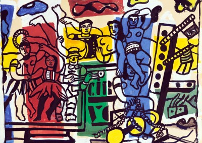 Léger, Fernand. Estudo para a Grande Parada, 1952.