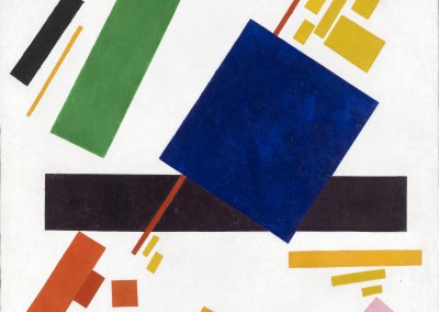 Malevich, Kasimir. Composição suprematista, 1916.