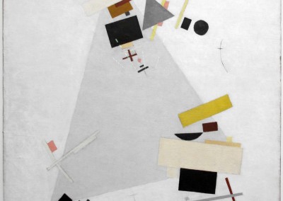 Malevich, Kasimir. Suprematismo dinâmico, 1915-16.