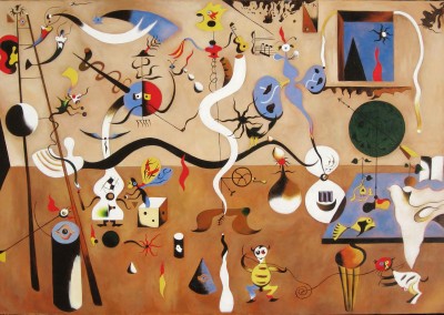 Miró, Juan. Carnaval do Arlequim, 1924-1925.