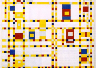 Modrian, Piet. Broadway Boogie Woogie, 1942-43.