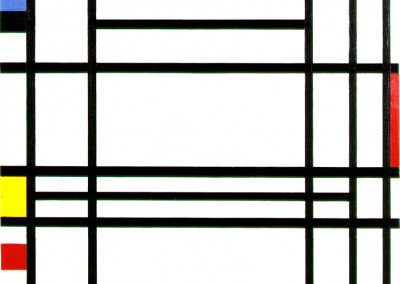 Mondriaan, Piet. Composição 10, 1939-1942.
