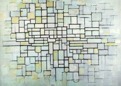 Mondrian, Piet. Linha e cor, 1919.