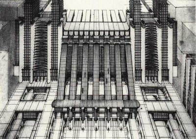Santaella, Antonio. Outro projeto para uma cidade, 1914.