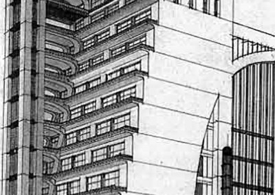 Santelia,Antonio. Projeto para uma cidade, 1914.
