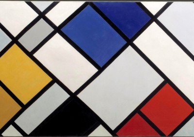 Van Doesburg, Theo. Contra composição das dissonâncias XVI, 1925.