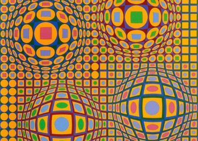 Vasarely, Victor. Quadrature, s.d.