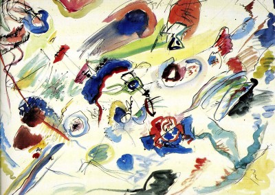 Kandinsky, Vassili. Pontes no arco, 1910.